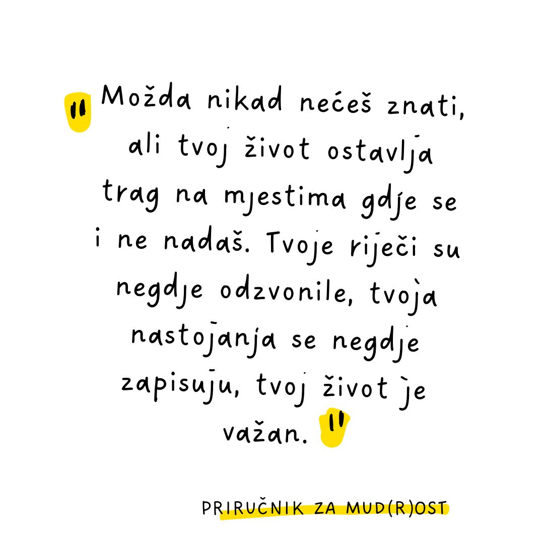 nisi tako nemoćan. Možeš izabrati što ćeš činiti. Zašto onda tako malo odlučuješ (9)